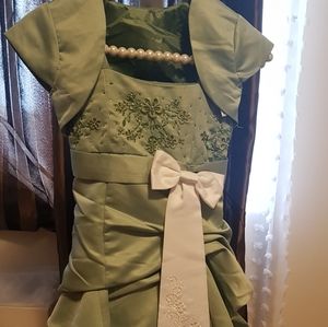 Formal  light beaded dress